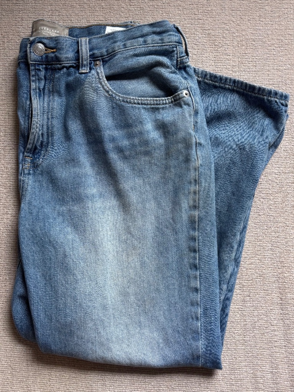 Everlane Relaxed Blue Jeans